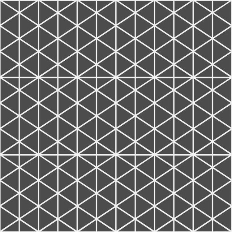Papel de Parede Adesivo Geométrico Linhas PB...
