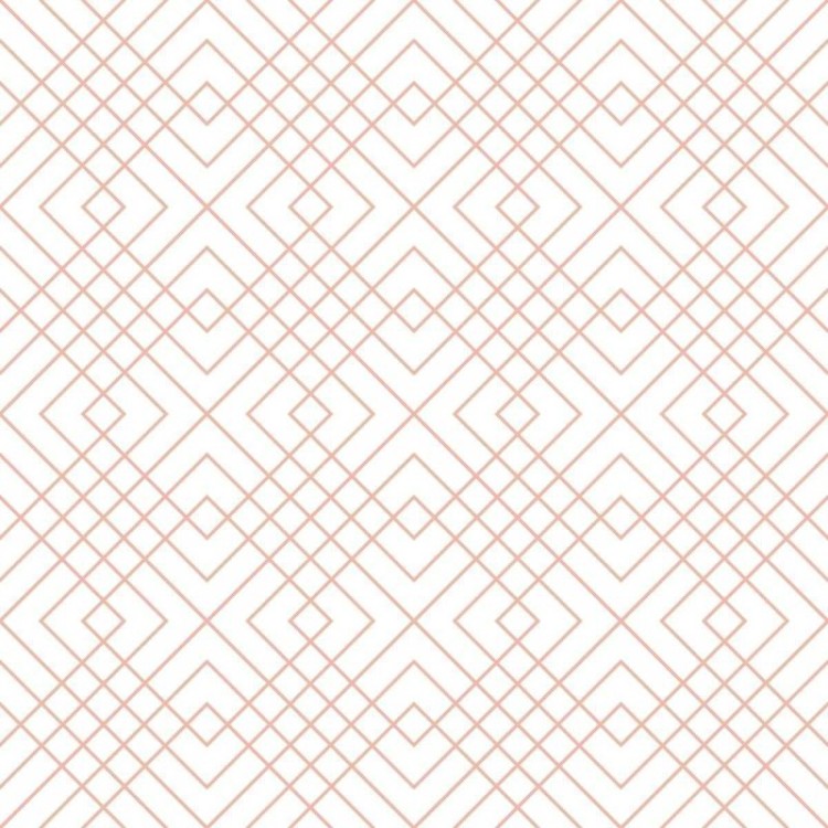 Papel de Parede Adesivo Geométrico Linhas Rosa...
