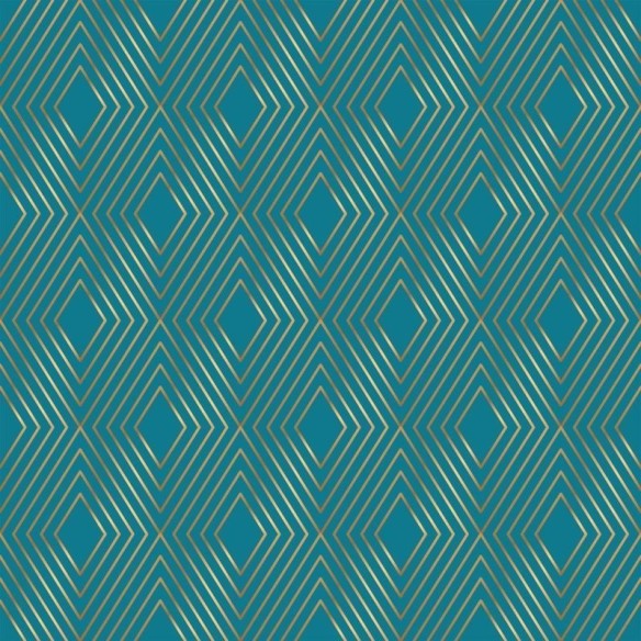 Papel de Parede Adesivo Geométrico Losango Azul N010013