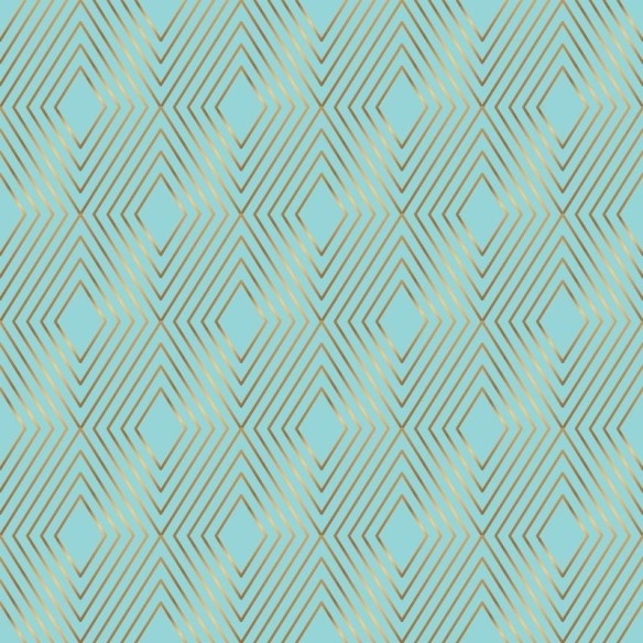 Papel de Parede Adesivo Geométrico Losango Azul N010014