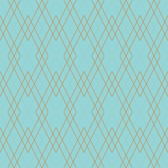 Papel de Parede Adesivo Geométrico Losango Azul N010030