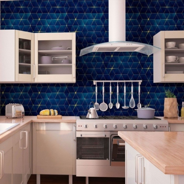 Papel de Parede Adesivo Geométrico Luxury N013015