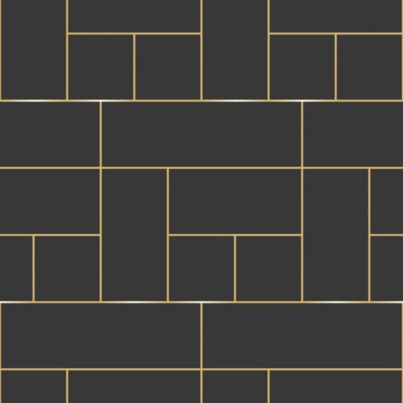 Papel de Parede Adesivo Geométrico Luxury Tijolos N013108
