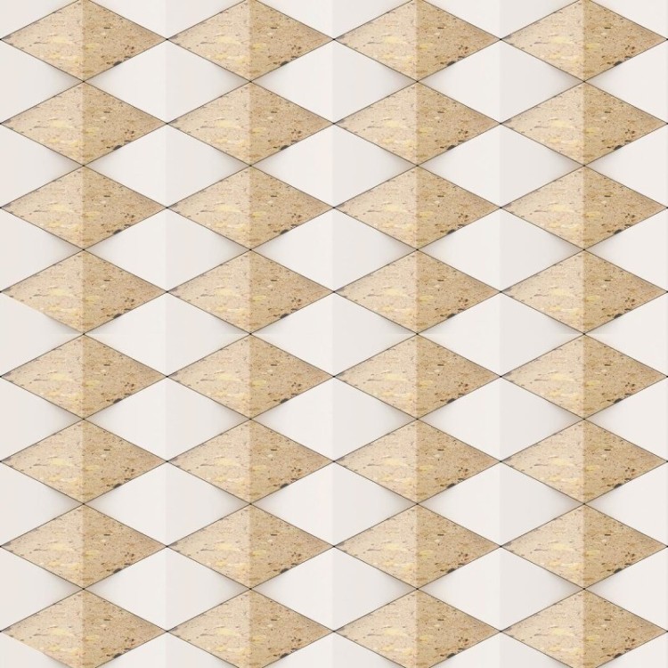 Papel de Parede Adesivo Geométrico Mármore N010003