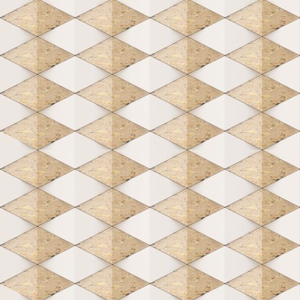 Papel de Parede Adesivo Geométrico Mármore N010003