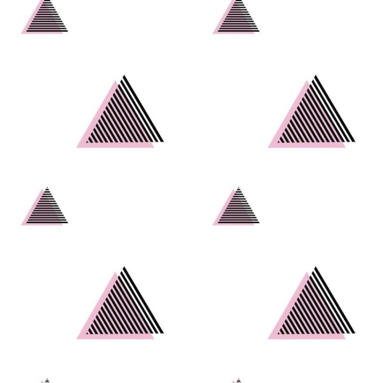 Papel de Parede Adesivo Geométrico Minimalista...