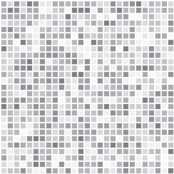 Papel de Parede Adesivo Geométrico Mosaico Pastilhas N013253