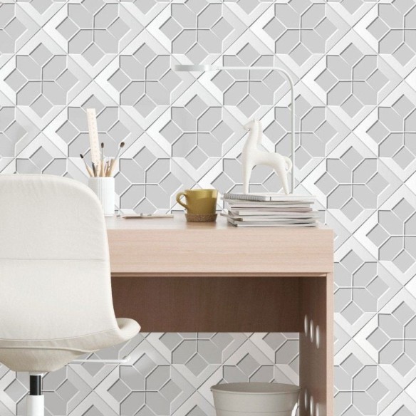 Papel de Parede Adesivo Geométrico N016081