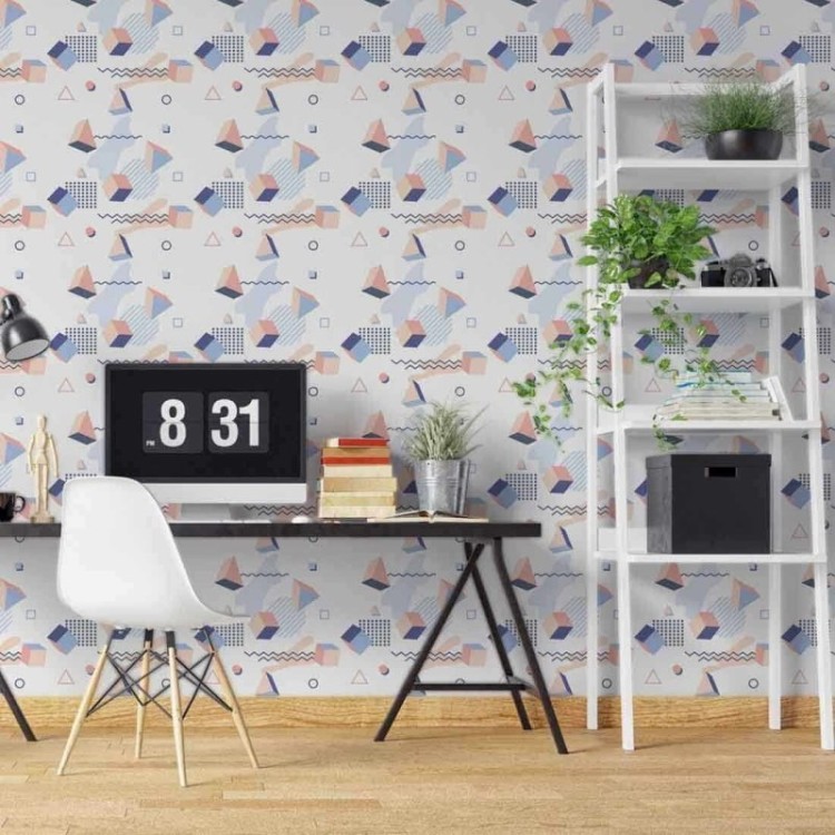 Papel de Parede Adesivo Geométrico N02085