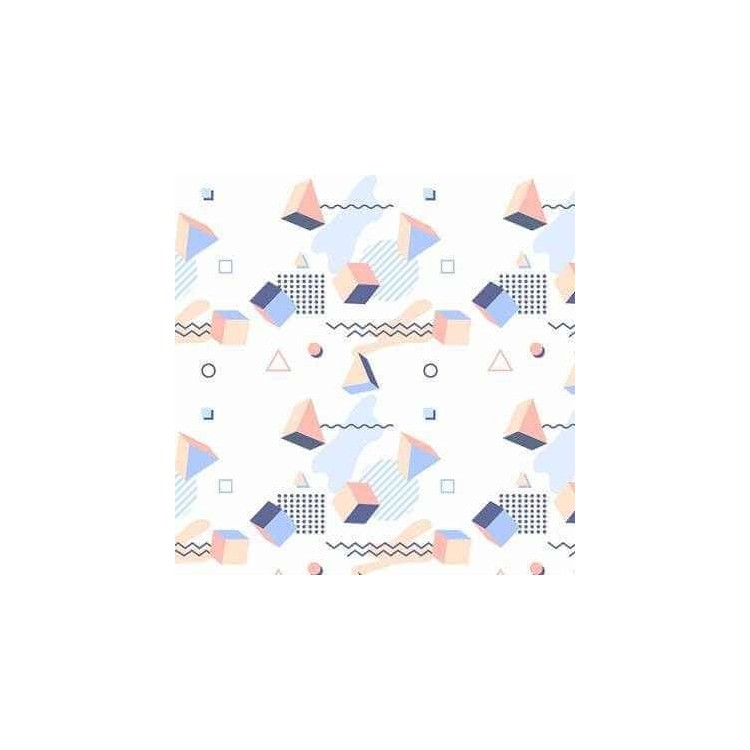 Papel de Parede Adesivo Geométrico N152G