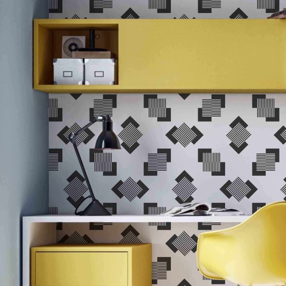 Papel de Parede Adesivo Geométrico N1563