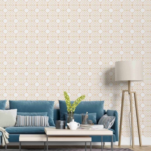 Papel de Parede Adesivo Geométrico N2894758H