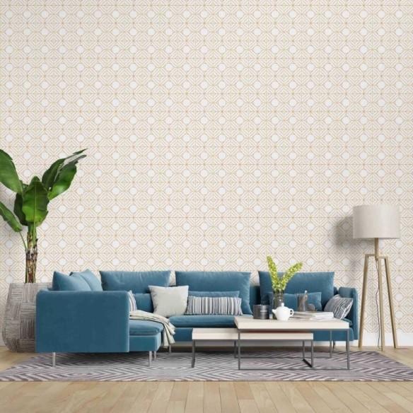 Papel de Parede Adesivo Geométrico N2894758H