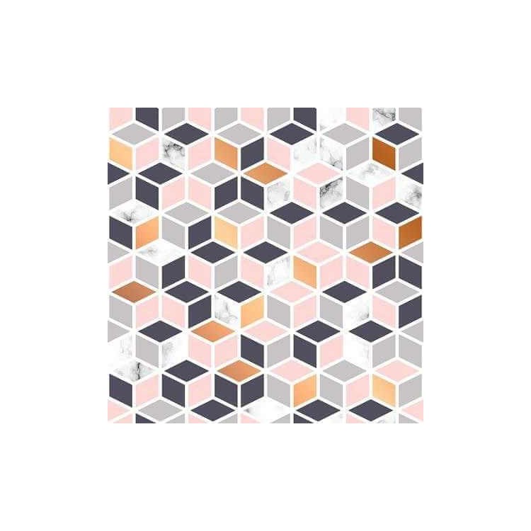 Papel de Parede Adesivo Geométrico N397
