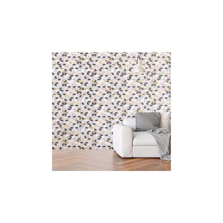 Papel de Parede Adesivo Geométrico N397