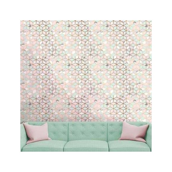 Papel de Parede Adesivo Geométrico N398