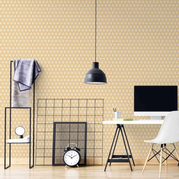 Papel de Parede Adesivo Geométrico N474B