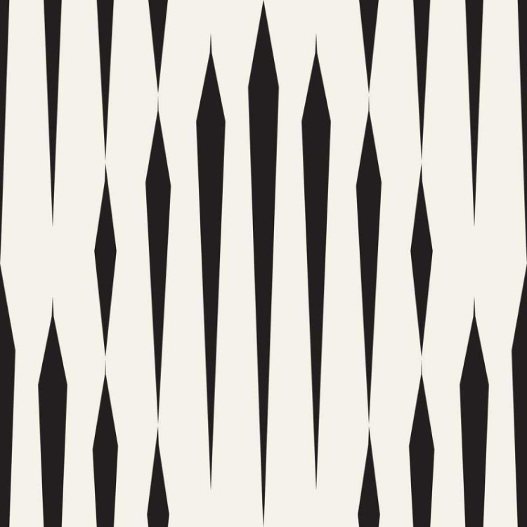 Papel de Parede Adesivo Geométrico off White e...