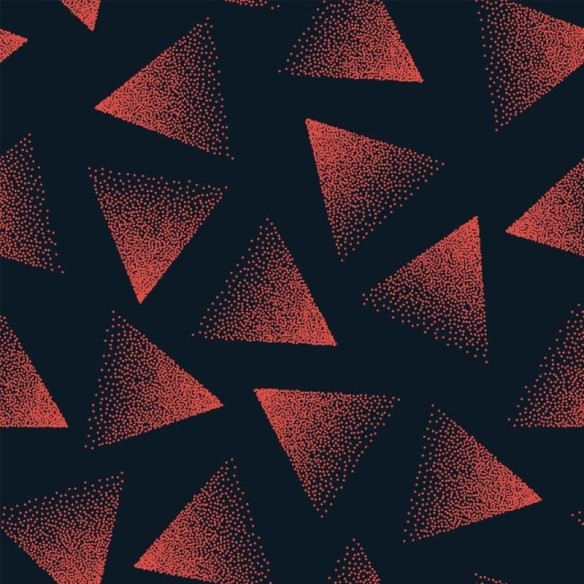 Papel de Parede Adesivo Geométrico Triângulos N011106