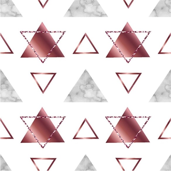 Papel de Parede Adesivo Geométrico Triângulos N012064