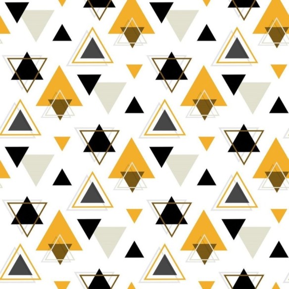 Papel de Parede Adesivo Geométrico Triângulos N015059
