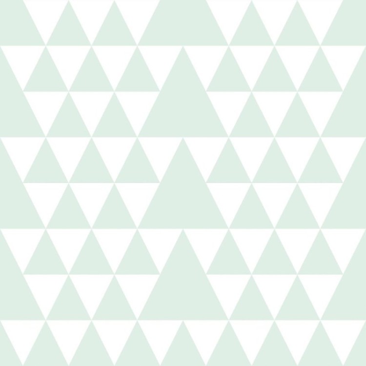 Papel de Parede Adesivo Geométrico Triângulos...