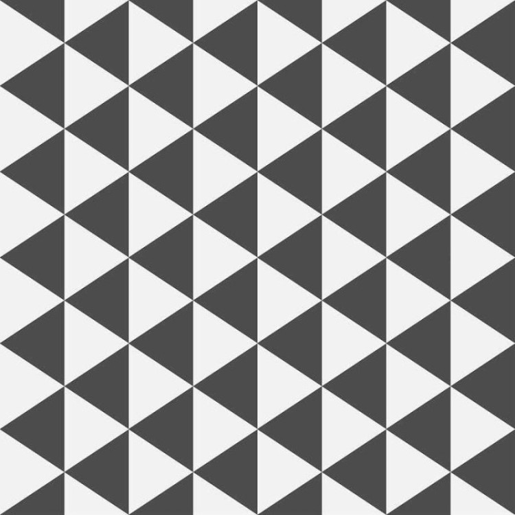 Papel de Parede Adesivo Geométrico Triângulos...
