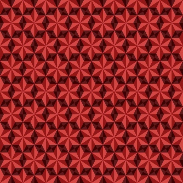 Papel de Parede Adesivo Geométrico Vermelho e Preto N04100