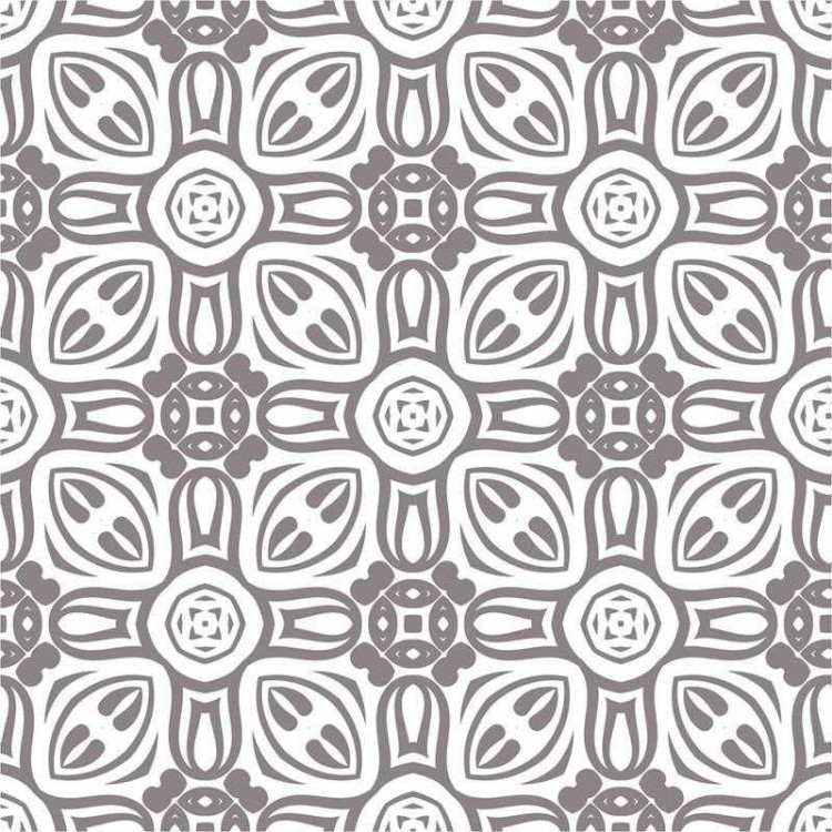 Papel de Parede Adesivo Geométrico Vintage...