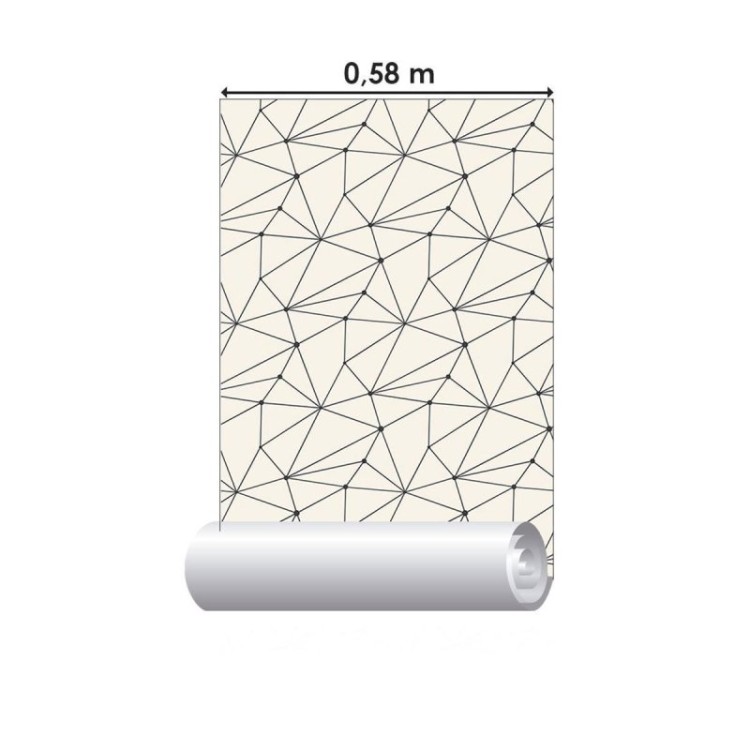 Papel de Parede Adesivo Geométrico Zara N010084
