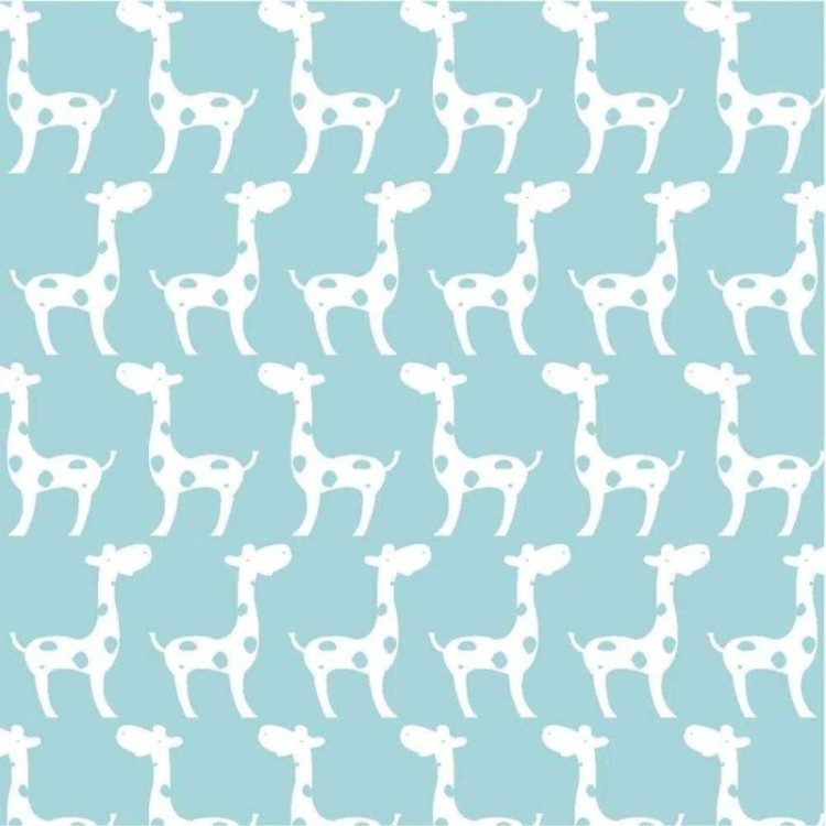 Papel de Parede Adesivo girafa infantil 3414338343