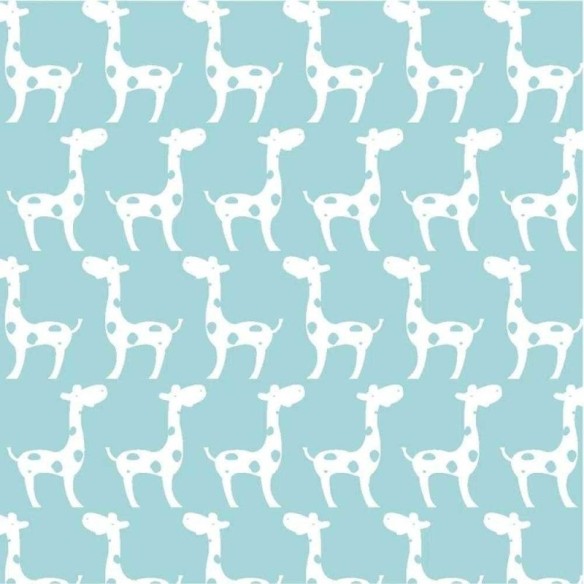 Papel de Parede Adesivo girafa infantil 3414338343
