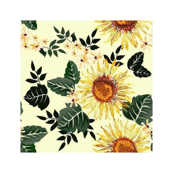 Papel de Parede Adesivo Girassóis N86