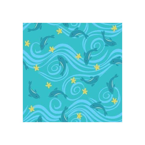 Papel de Parede Adesivo Golfinhos 1405