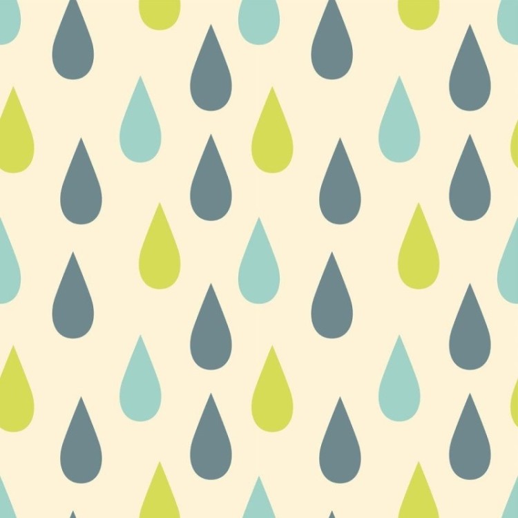 Papel de Parede Adesivo Gotas de Chuva N013173