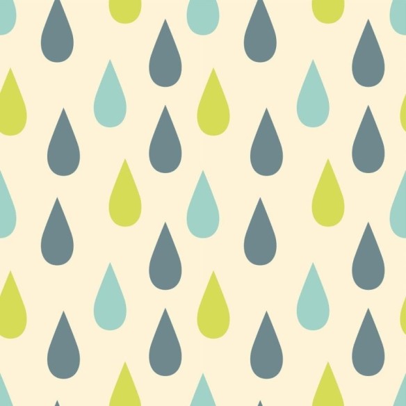 Papel de Parede Adesivo Gotas de Chuva N013173