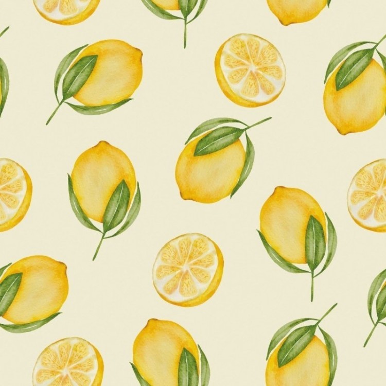 Papel de Parede Adesivo Gourmet Lemons N018086