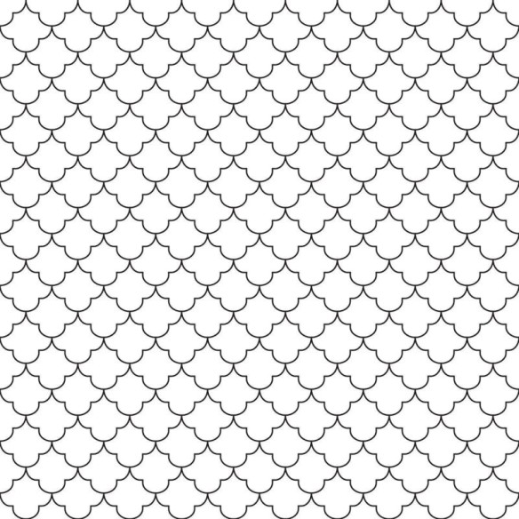 Papel de Parede Adesivo Grade Ornamental N09100