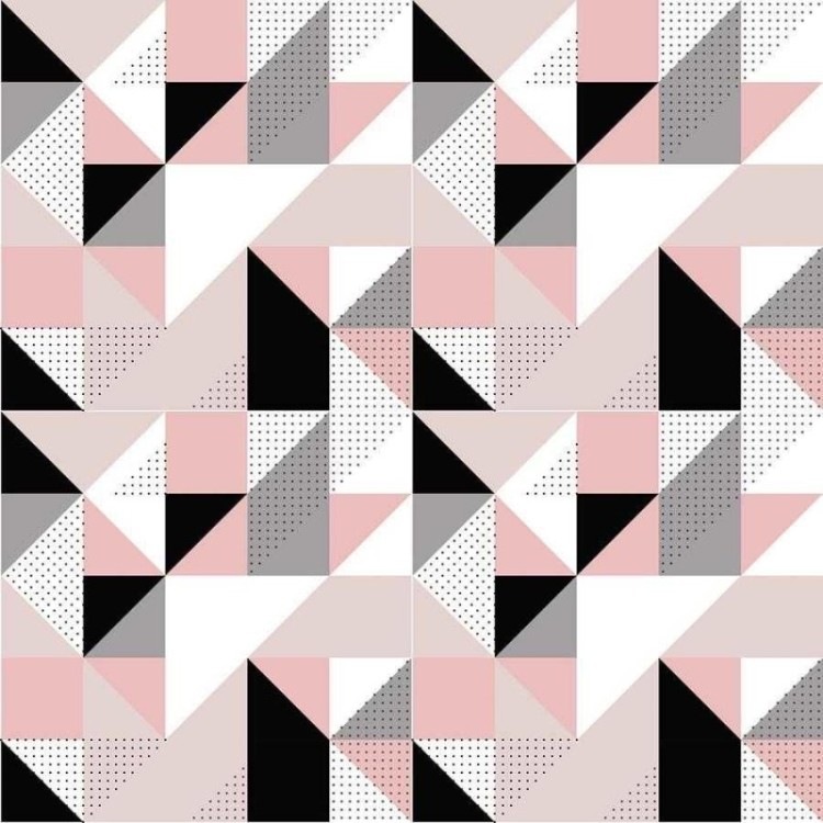 Papel de Parede Adesivo Grafismo Triângulos N06104