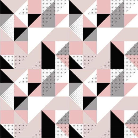 Papel de Parede Adesivo Grafismo Triângulos N06104