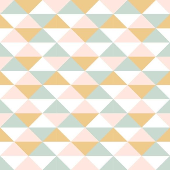 Papel de Parede Adesivo Grafismo Triêngulo Colorido N06289
