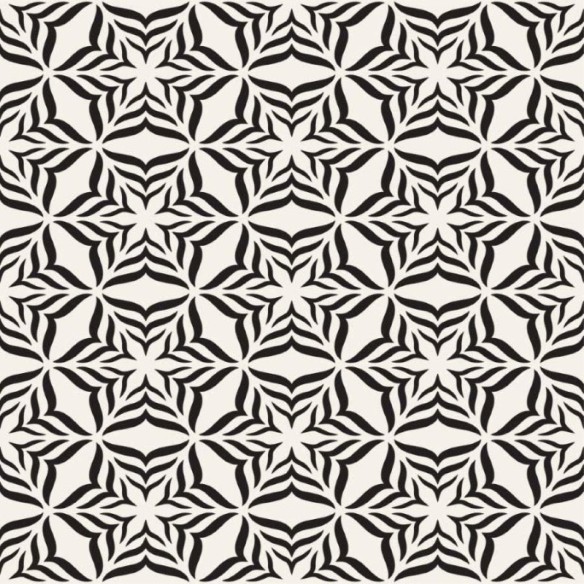 Papel de Parede Adesivo Abstrato Floral N012105