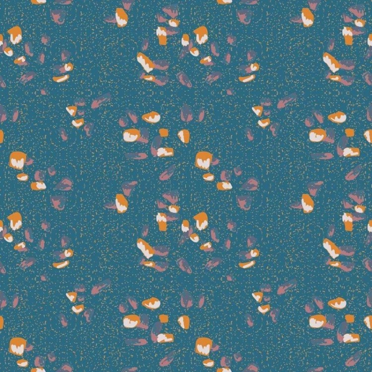 Papel de Parede Adesivo Granilite Azul e...