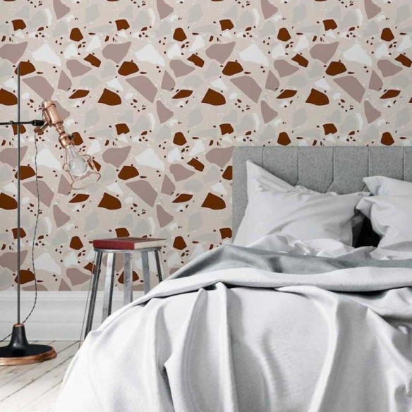 Papel de Parede Adesivo Granilite Bege N05093
