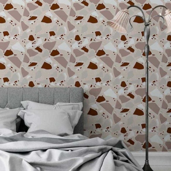 Papel de Parede Adesivo Granilite Bege N05093