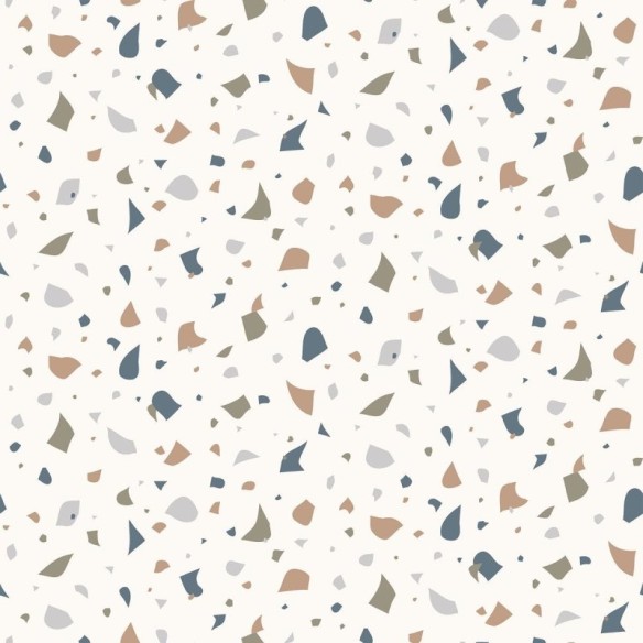 Papel de Parede Adesivo Granilite Branco N010043