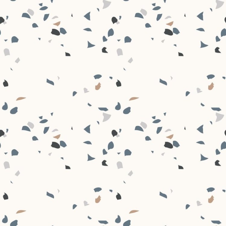 Papel de Parede Adesivo Granilite Branco N010045