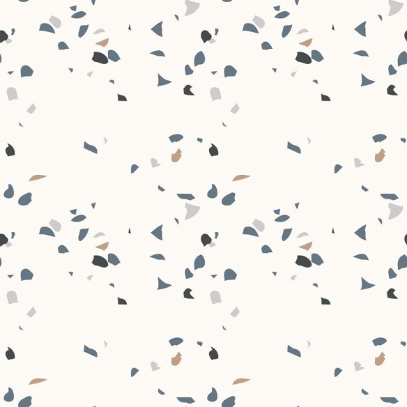 Papel de Parede Adesivo Granilite Branco N010045