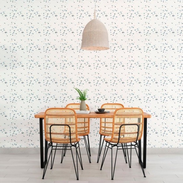 Papel de Parede Adesivo Granilite Branco N010045