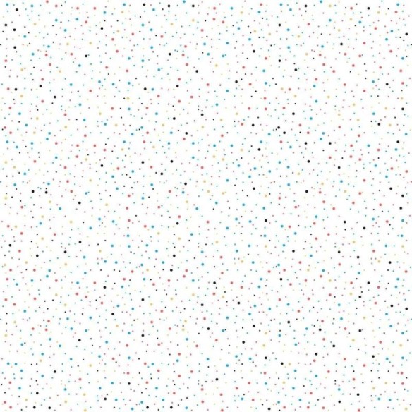 Papel de Parede Adesivo Granilite Colorido Branco N04285